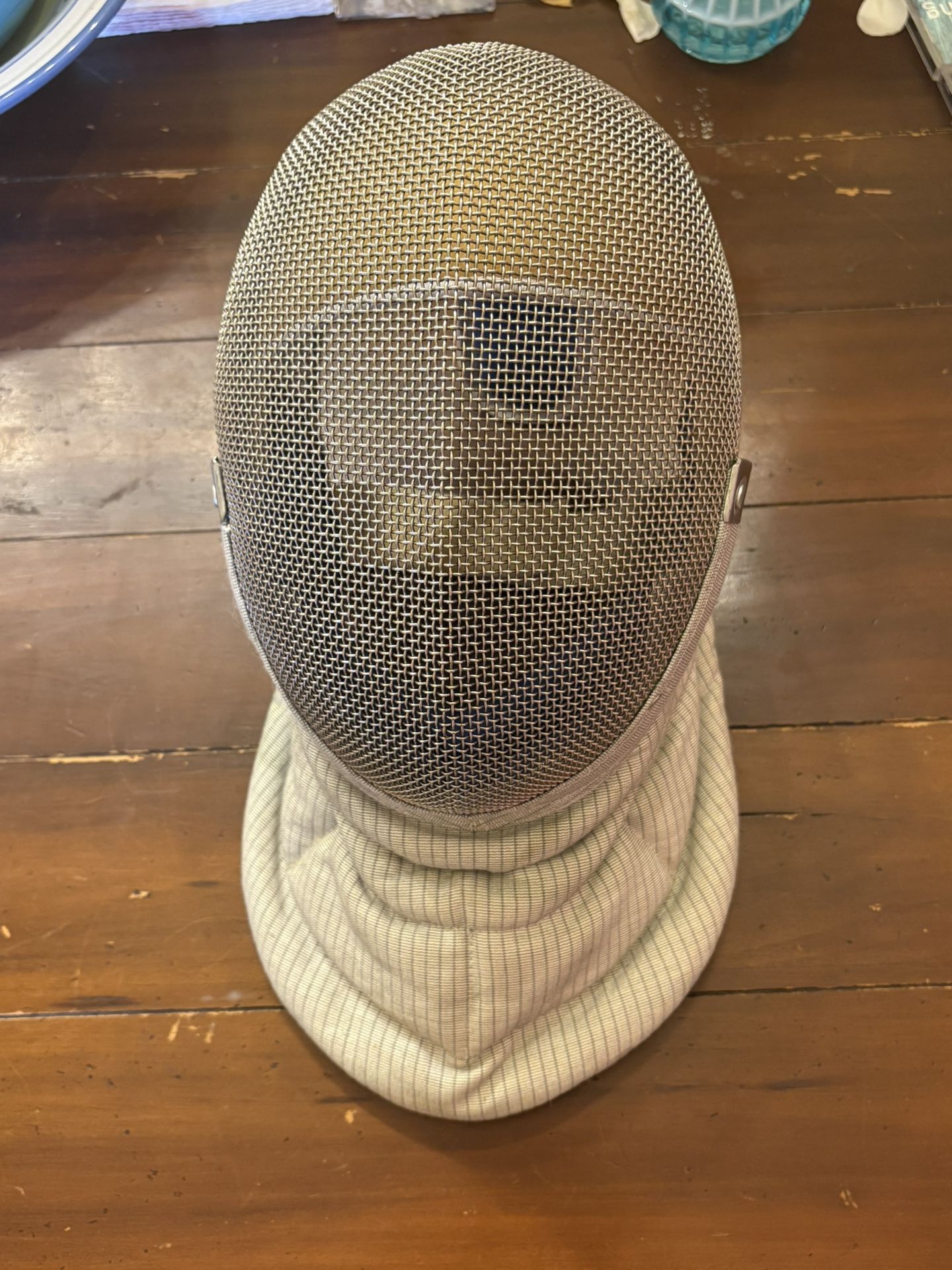 Blue Gauntlet Sabre Fencing Mask