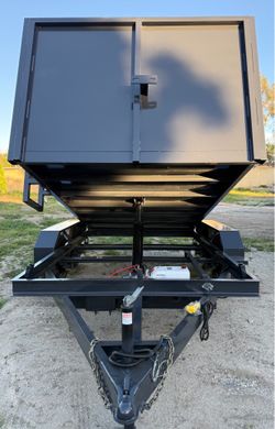 New 12ft Long Hydraulic Dump Trailer