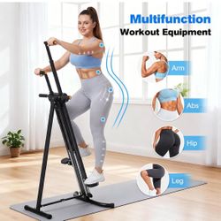 Vertical climbing machine