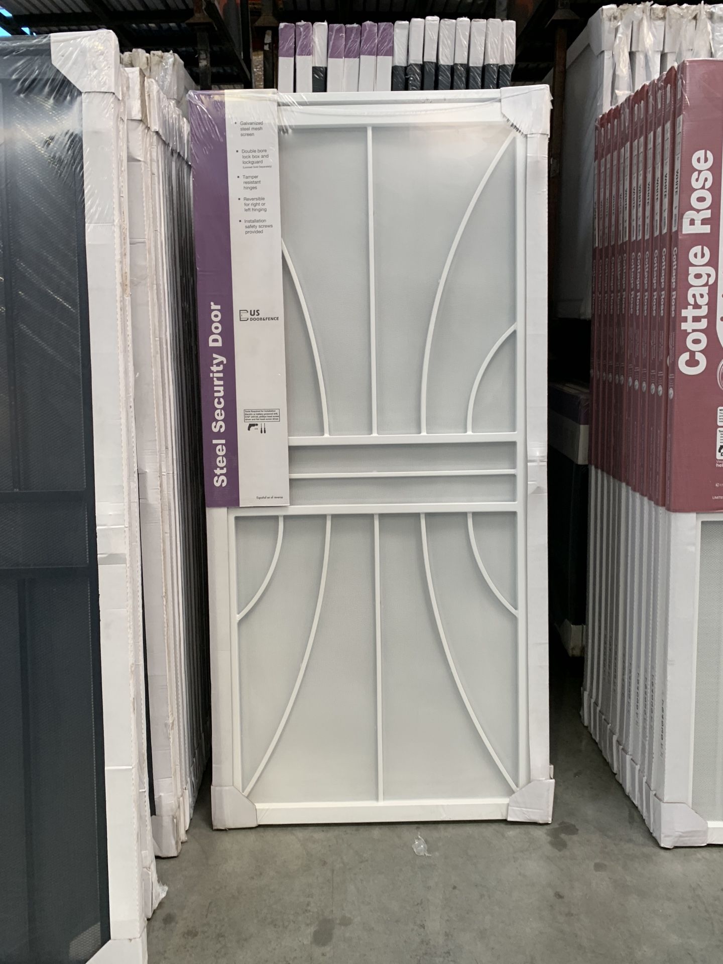 Nice steel security door