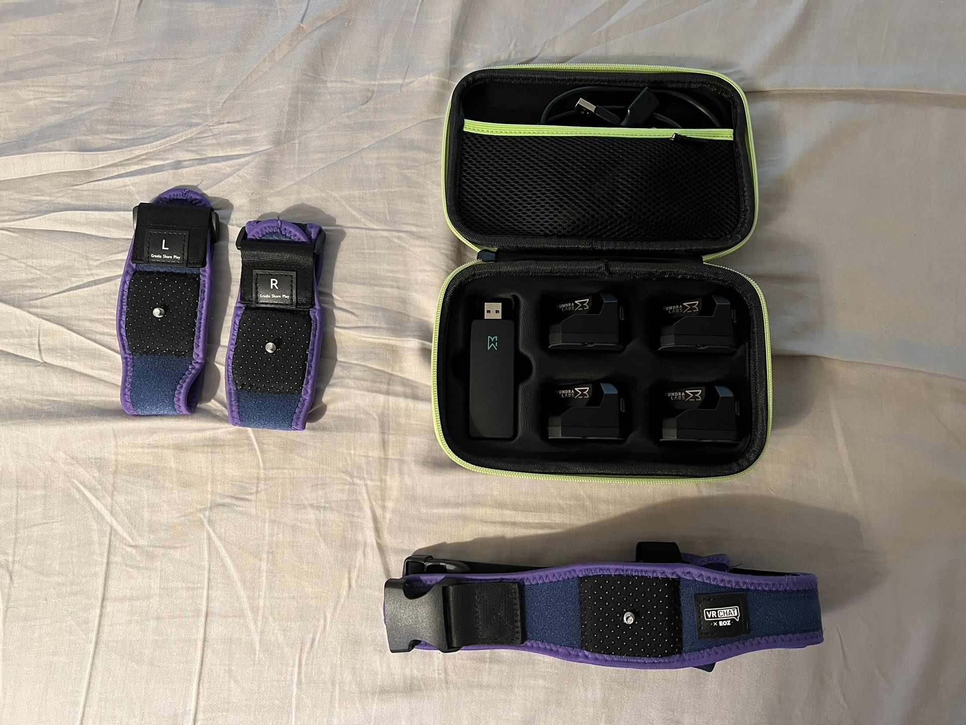 Tundra Labs VR Tundra Trackers 4x Full Kit With VRChat EOZ Straps