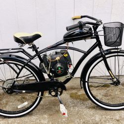 Huffy Nel Lusso Motorized Cruiser Bicycle 