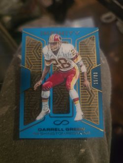 2016 Panini Infinity  Darrell Green Acetate numbered to 88