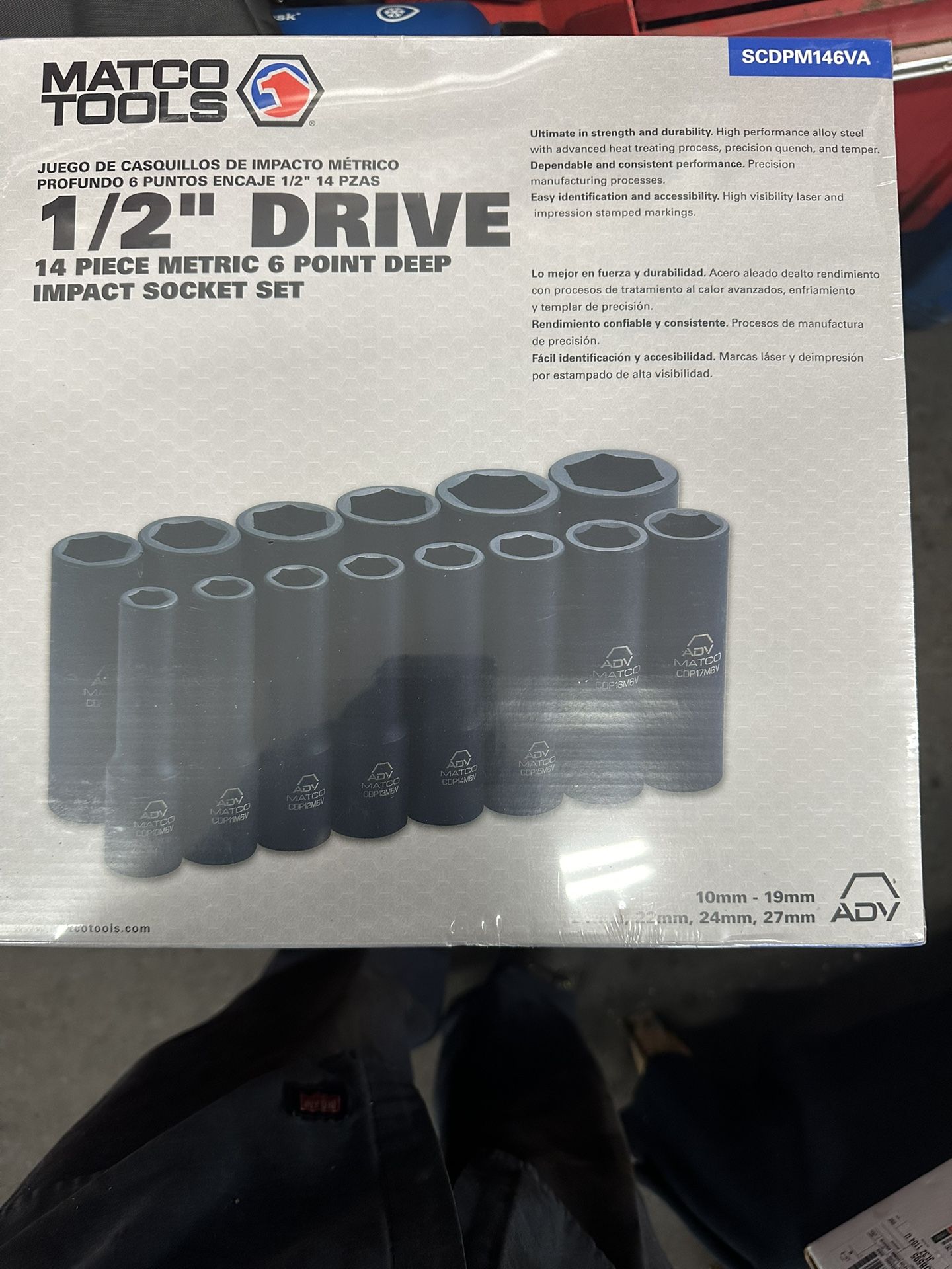 Matco 1/2 Drive Impact Sockets