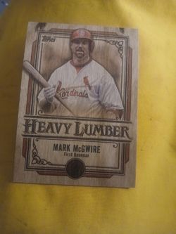 Topps Heavy Lumber Mark McGwire Insert 