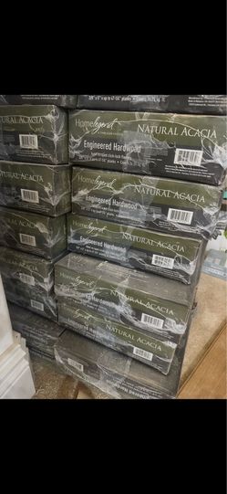 Hardwood Flooring Legend Natural Acacia 3/8 in.x5 in. Engineered (26.3 sq.  ft  Case $59 (sq.ft $2.24
