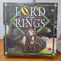 New!! Lord of The Rings Board Game Reiner Knizia 2000 Hasbro LOTR