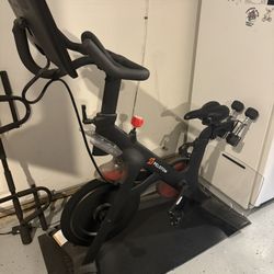 Peloton bike + Accessories 