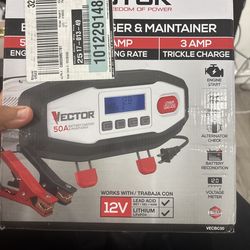 New vector battery charger and maintainer