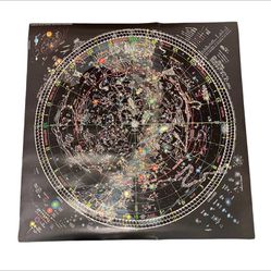 Vintage Glow In The Dark Map Of The Universe 
