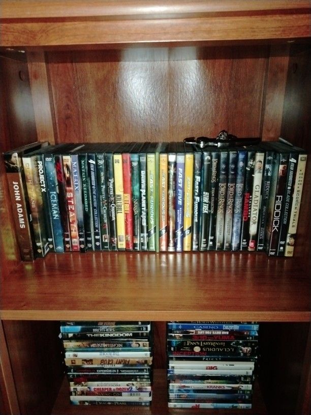 125 DVD's And Sony DVD Player 
