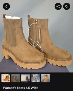 Women's Boots Size 6.5 Wide