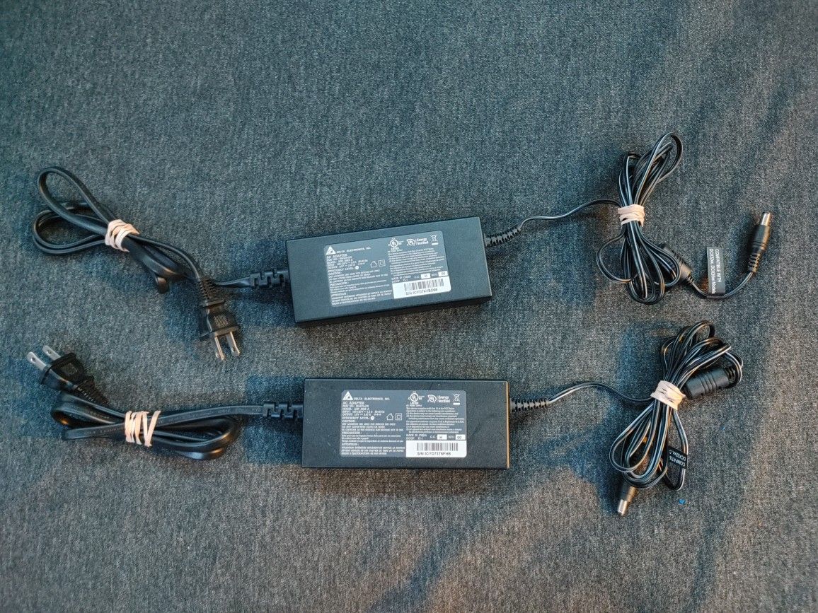 Untested Delta Electronics AC Adapters