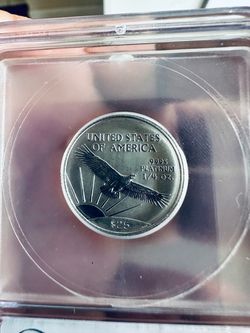 US $25 Platinum Eagle 1/4 oz Coin