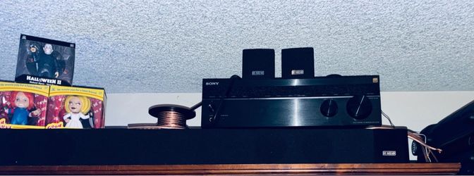 “Sony “Home theater system No Reciever just speakers