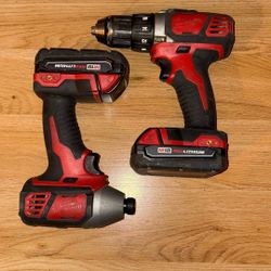 Milwaukee M18 Brushless Drill Set (Drills And Batteries Only)