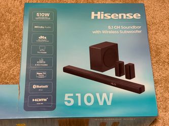 Hisense Surround Sound with Subwoofer
