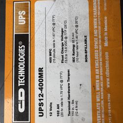 New 12v 102Ah AGM Batteries 🔋 Delivery Available 