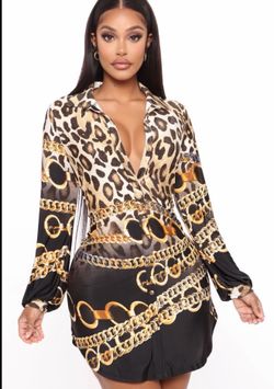 Leopard Mini Dress