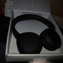 Sony Bluetooth Over The Ear Headphones New Open Box