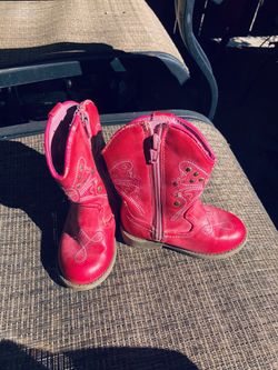 Pink Cowgirl Boots Size 6 Toddler , $10
