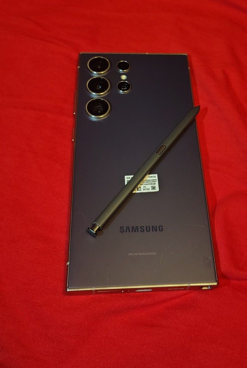 Samsung Galaxy S24 Ultra for T- mobile or Metro in Good Condition Dual sims, Display:
6.8 inches, Dynamic LTPO AMOLED 2X, 120Hz (refresh rate), 480Hz