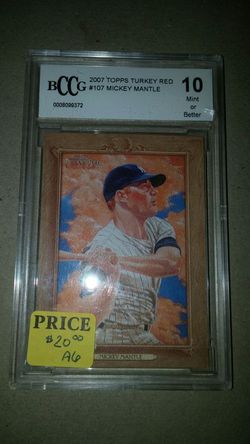 Mickey Mantle 2007 Topps Turkey Red