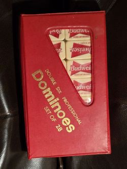 Budweiser Domino Set