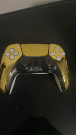 Gold ps5 controller