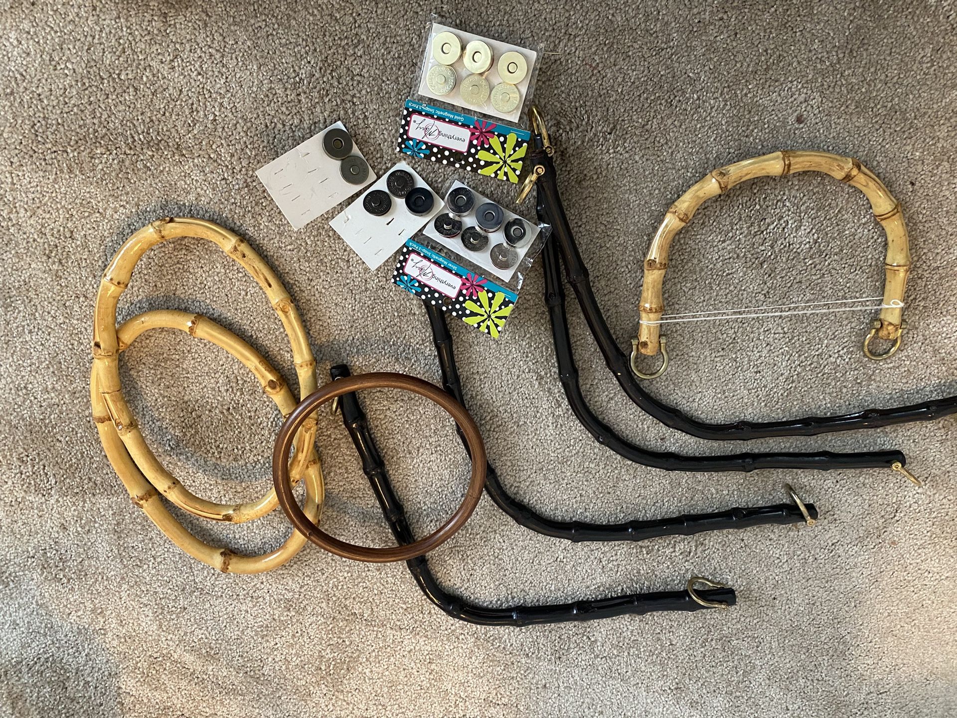 Bag Making Supplies Lot