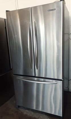 Kitchen Aid 3-Door Stainless Steel Refrigerator Fridge
