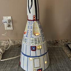 Ceramic Space Capsule Night Light