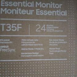 24 Inch Samasung 75hz Monitor