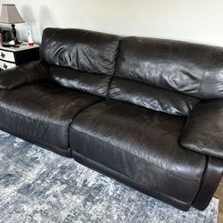 Real Leather electric recliners