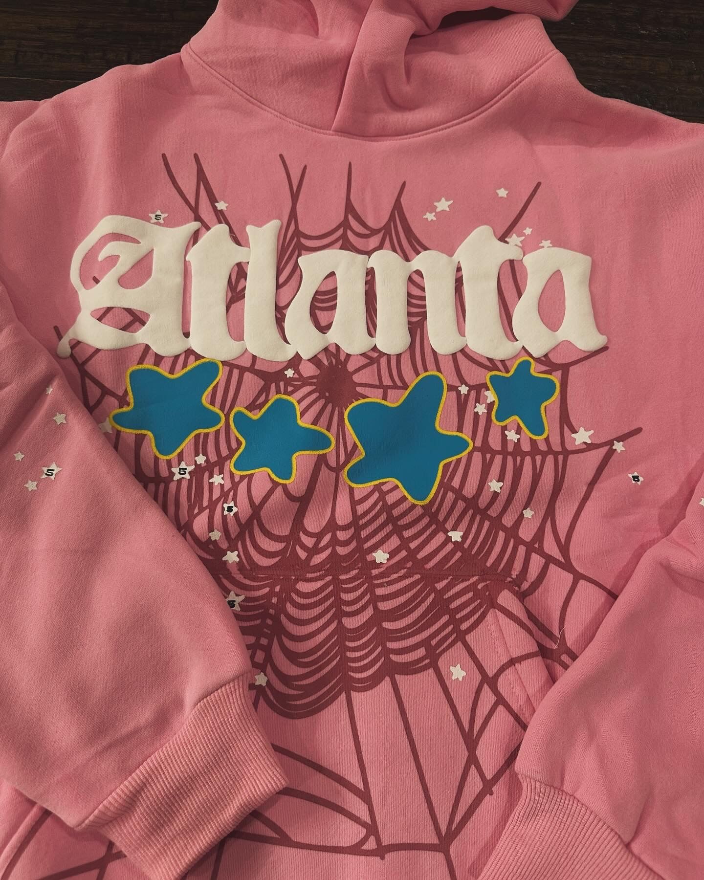 Pink Atlanta Spider hoodie