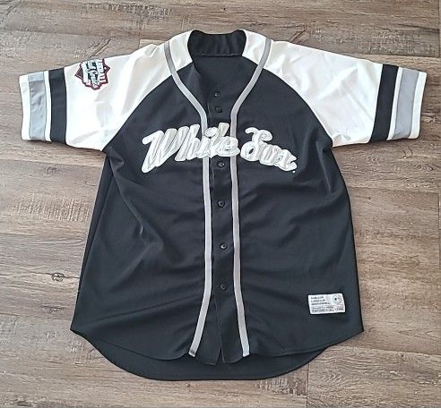 Vintage Chicago White Sox MLB Stitched Spellout Baseball Jersey Size XL