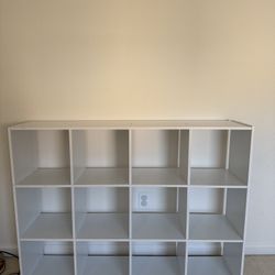 White Bookshelf 