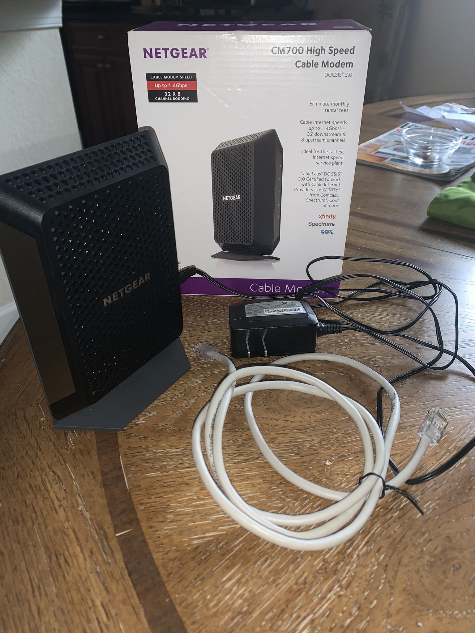 High Speed Cable Modem Netgear CM700