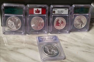 Lot of 5 Silver Items