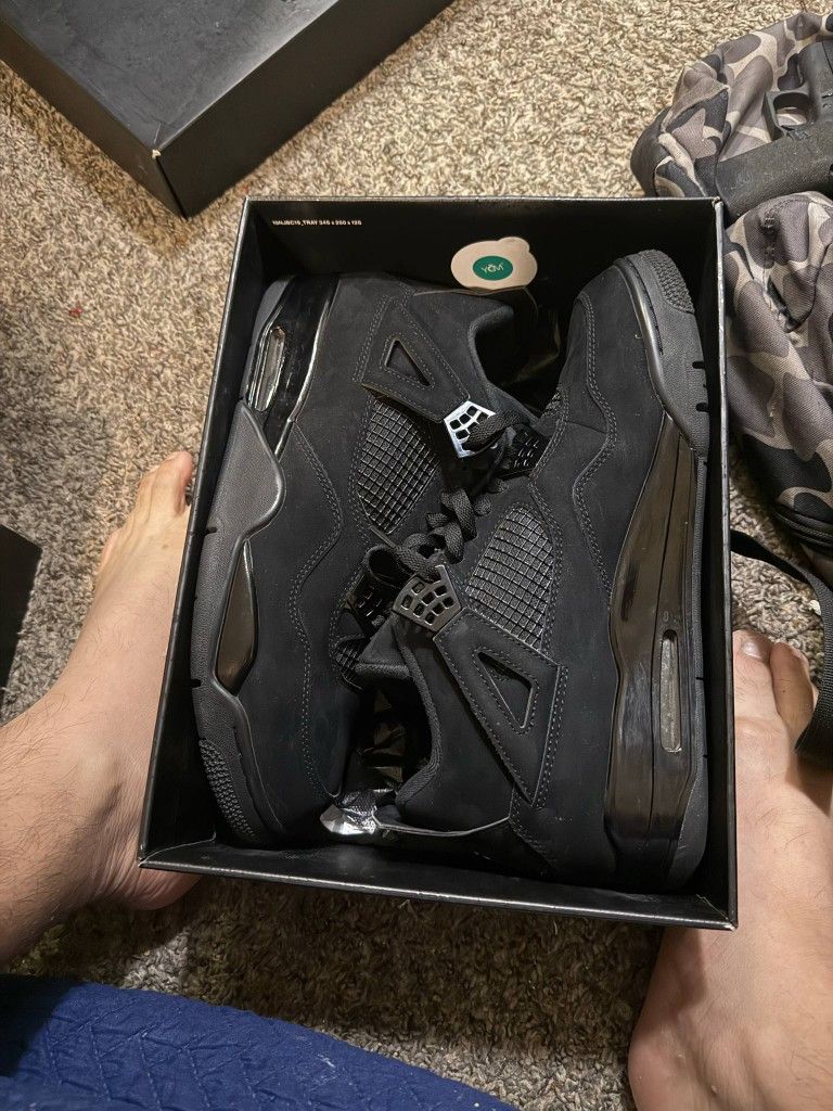 Jordan 4 Black Cat Sz14 Og All,New Products : American Fashion Style Bags On Sale