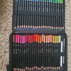 H&B Art Pencil Set Charcoal Colored Pencils Graphite