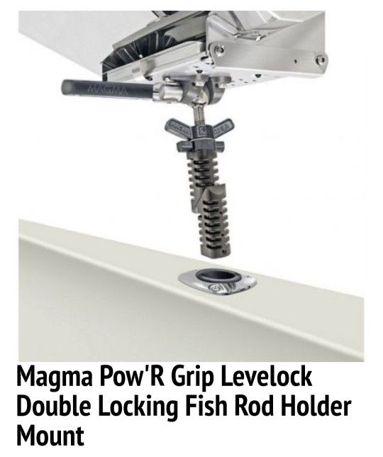 Magma Boat Grill Fish Rod Holder Mount for Sale in Ruskin, FL OfferUp