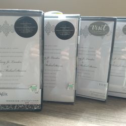Wedding Invitations $20 For All 4 Boxes