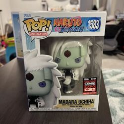 C2E2 Con Sticker Madaraa and Yajorobe Funko Pop