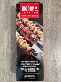 Weber Crafted Rotisserie Skewer Set
