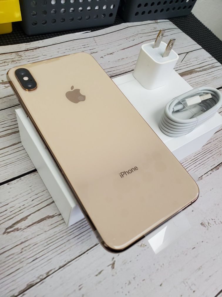 64gb Gold Unlocked Iphone Xs Max 64gb IPHONE XS UNLOCK FOR ANY SIM