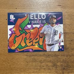 2023 BIG LEAGUE RILEY GREENE ROOKIE ROLL CALL CARD