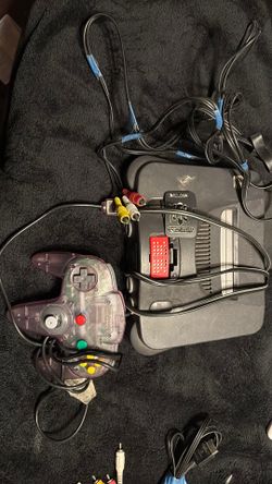 N64 with one controller and expansion