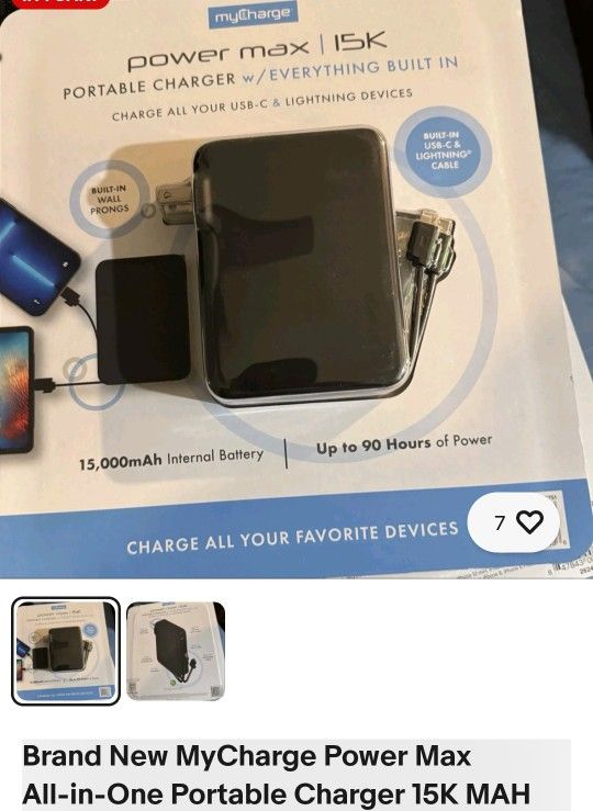 Portable Charger With Everything Built In