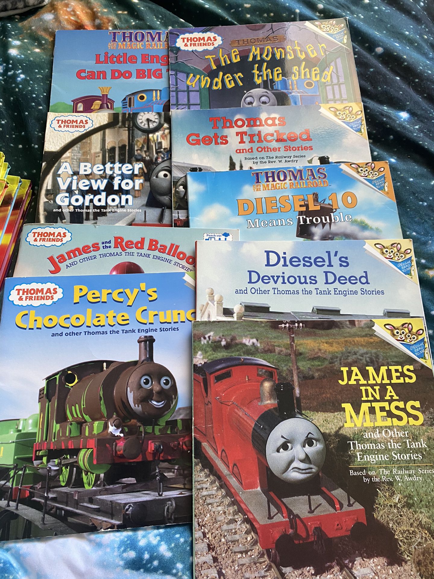 10 Thomas and Friends and 1 Train Books